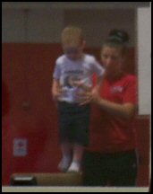 Burke on the Balance Beam