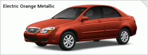 Orange Kia