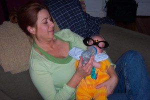 IncrediBurke (with Aunt Lynn)