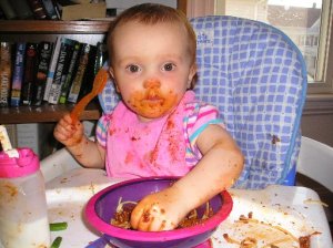 You got a little somethin' on your face...