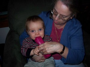 Logan and Granny Frani