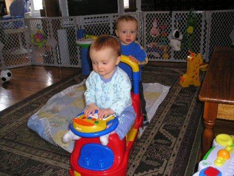 Burke Pushing Maggie