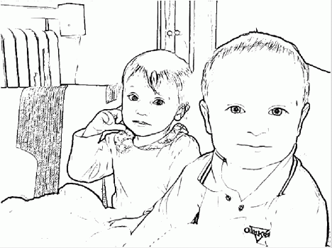 Coloring Book Maggie and Burke