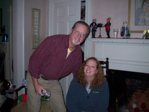 Grandpa and Aunt Cathy