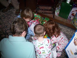 Santas Gift to Nana and the Grandkids