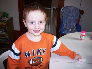 Mom take a picture as proof Im cleaning