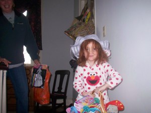 Easter Egg Hunt - Maggie (and Aunt Cathy)