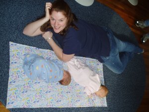 Tummy Time With Mommy