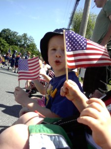 "Cool! We got a flag!"