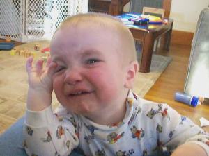 Logan 3.4.2009 (squirrel induced tantrum)