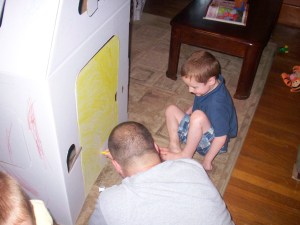 "Can you help me, Daddy?"