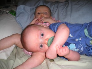 Burke in Maggie's Lap