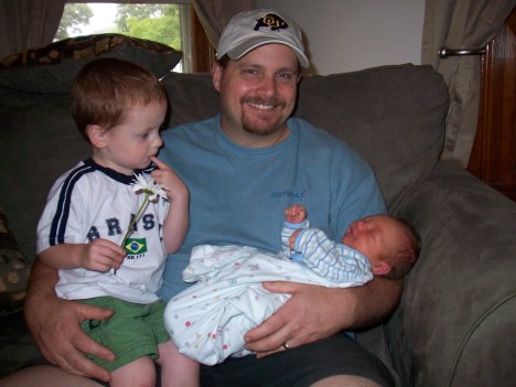 Daddy With His Boys: 9.10.2007