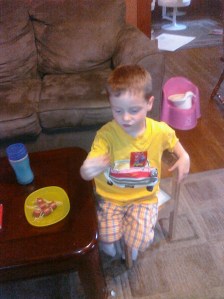 "What is this, Mom?"